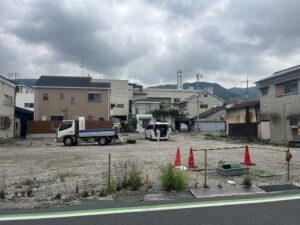 東大阪市南四条町の造成工事