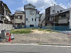 徳庵駅前　ファミリーマート工事着工